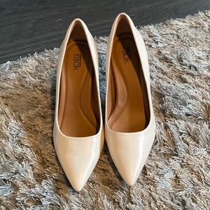 Ivory pumps